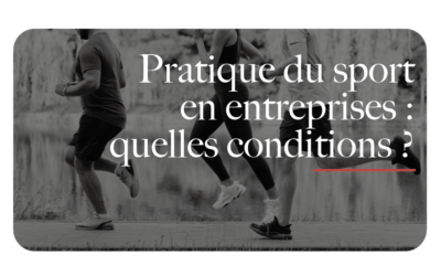 pratique du sport en entreprise