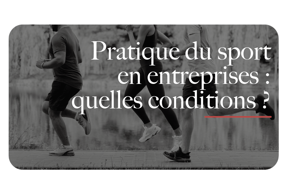 pratique du sport en entreprise