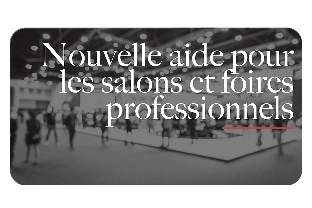 Aide salons et foires