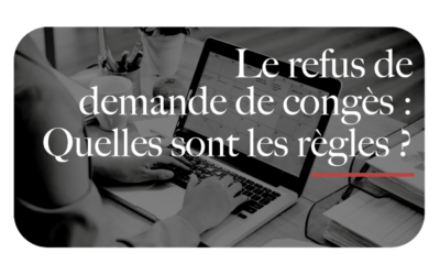 Refus congés